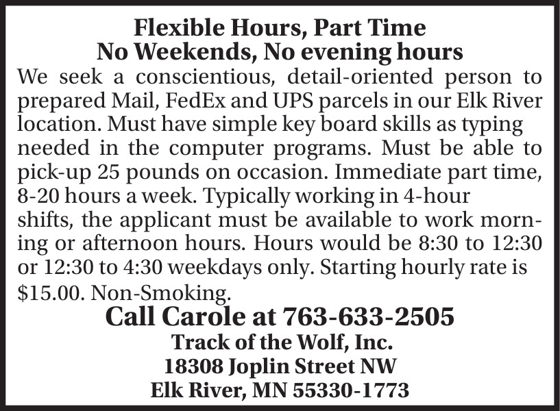 Track of the Wolf, Inc