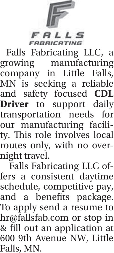 Falls Fabricating LLC