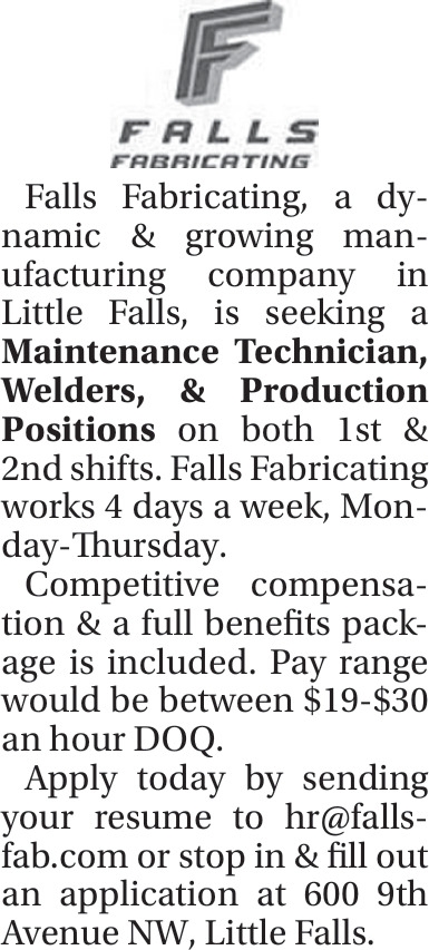 Falls Fabricating LLC