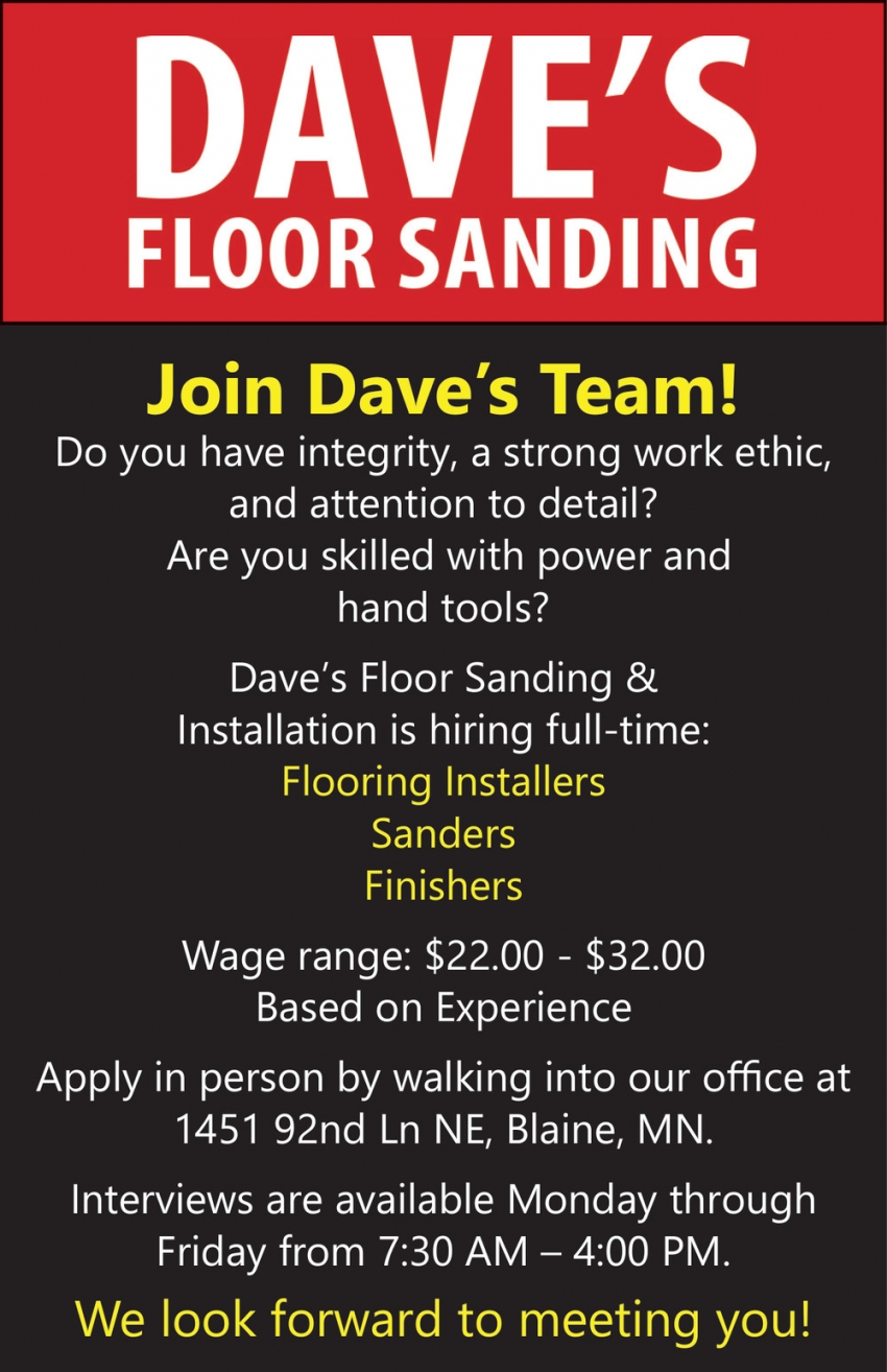 Dave's Floor Sanding