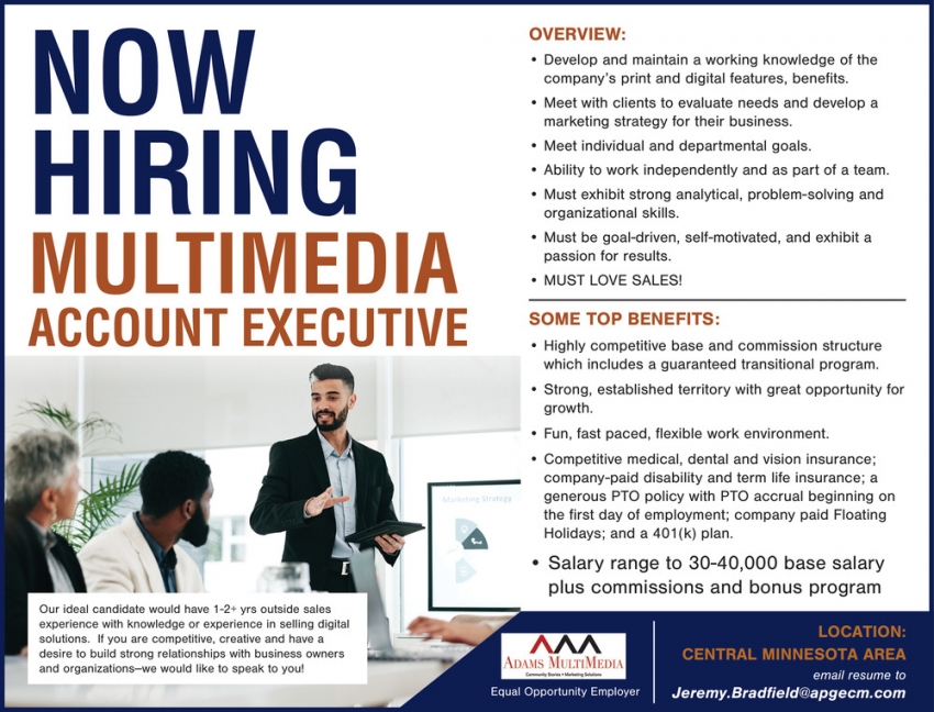 Adams Multimedia - Jeremy Bradfield