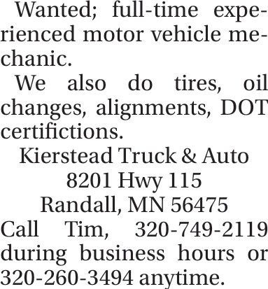 Kierstead Truck & Auto