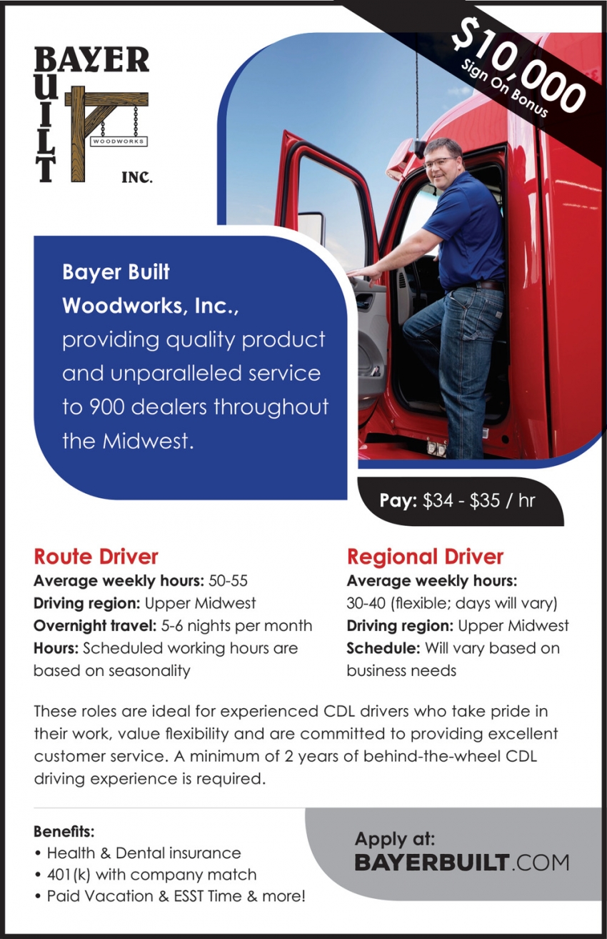 Bayer Built Woodworks, Inc