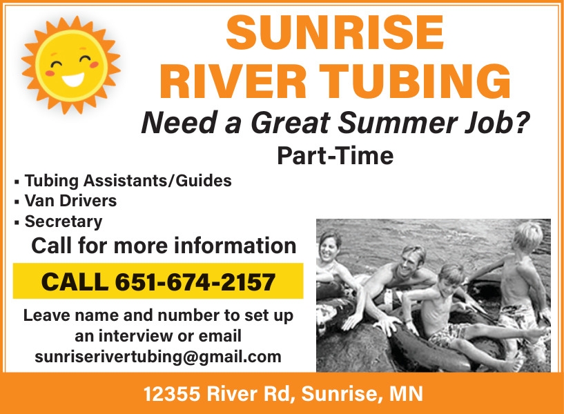 Sunrise River Tubing