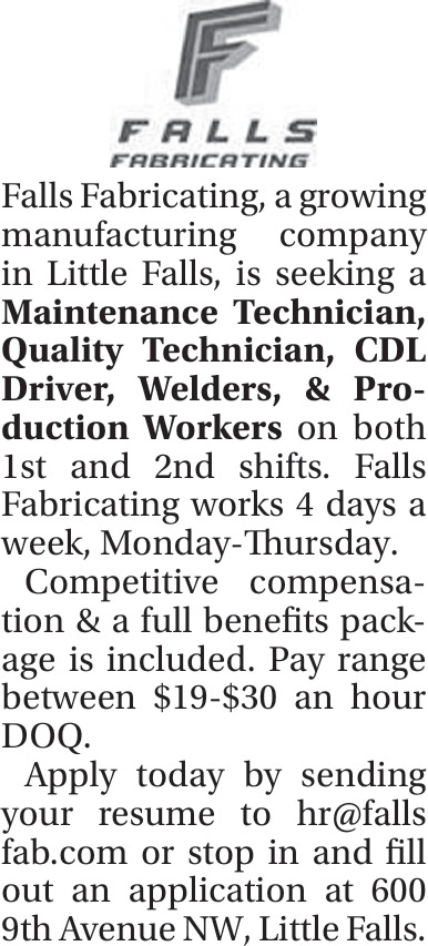 Falls Fabricating LLC