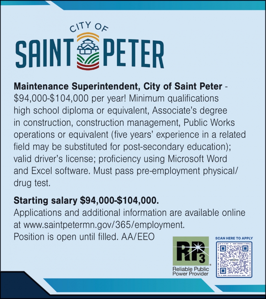 City of Saint Peter