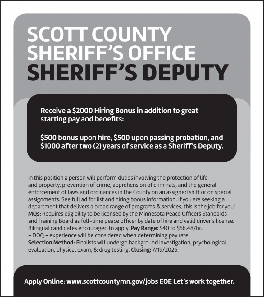 Scott County Sheriff's Office