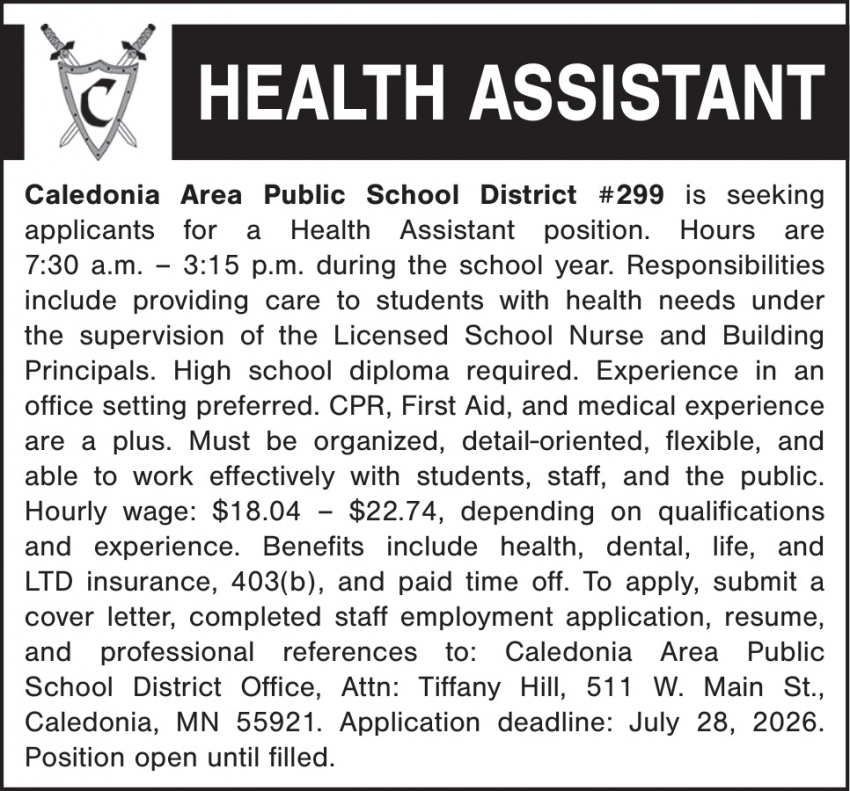 Celedonia Area Public School District #299