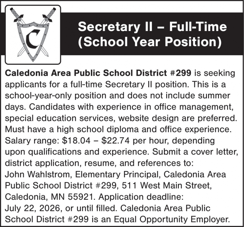 Celedonia Area Public School District #299