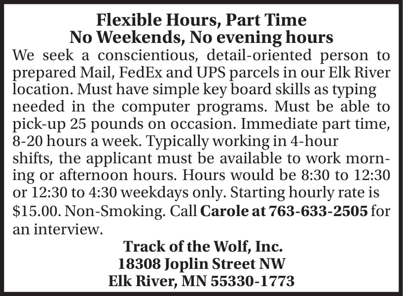Track of the Wolf, Inc