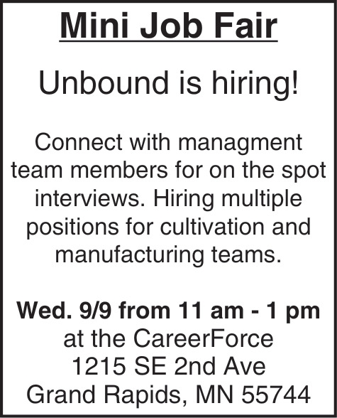 Mini Job Fair (September 9, 2026)