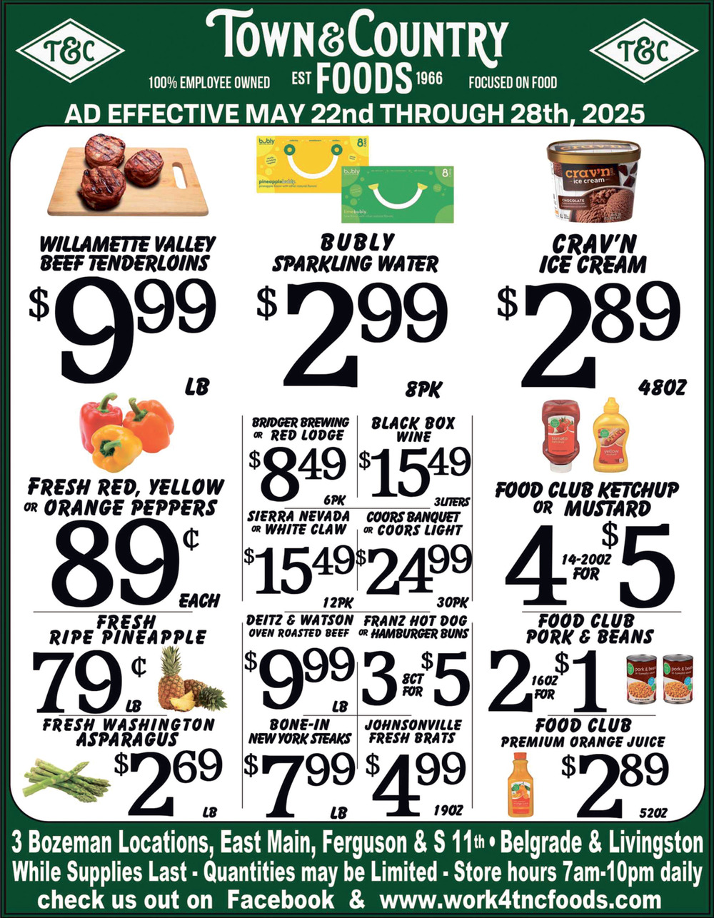 Foods, Town & Country Foods - Bozeman, Bozeman, MT