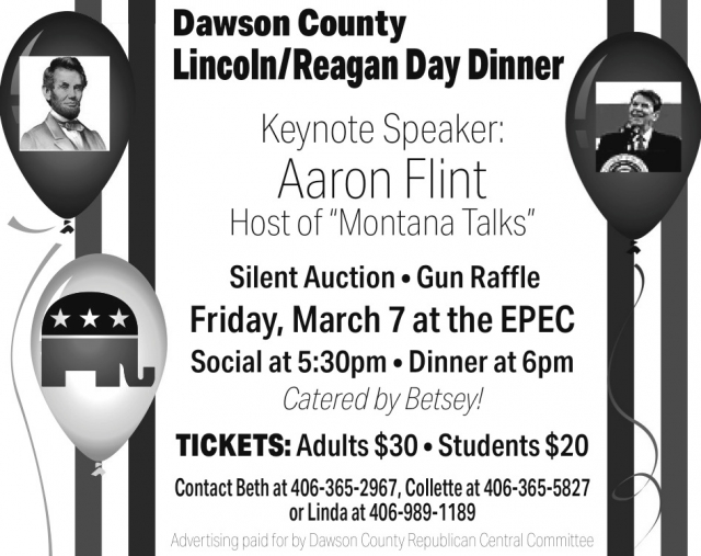 Lincoln/Reagan Day Dinner, Dawson County Lincoln/Reagan Day Dinner (March 7, 2025)