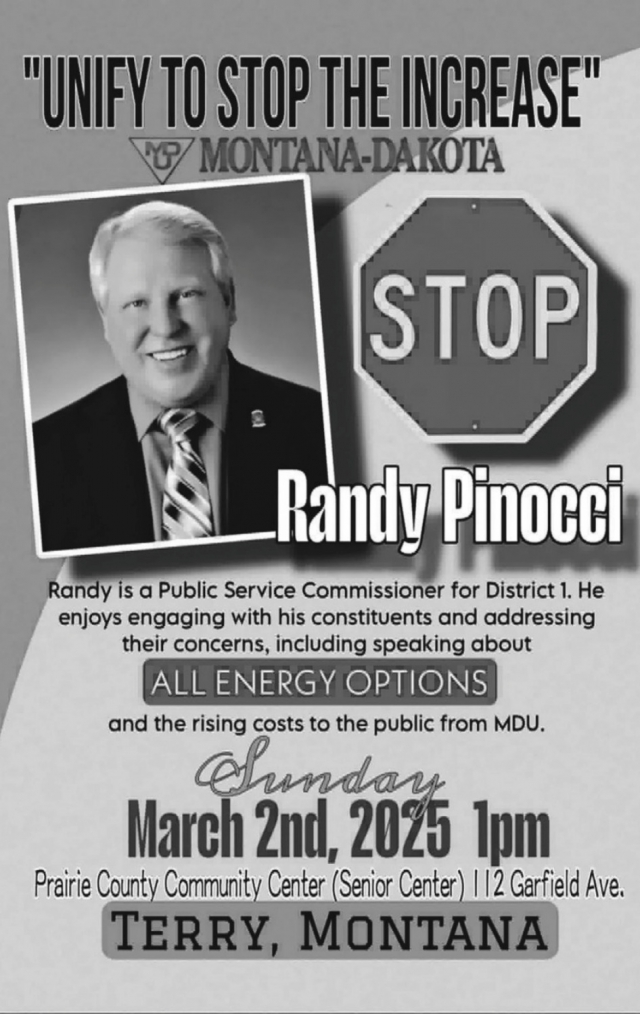 Randy Pinocci, Unify to Stop the Increase (March 2, 2025)