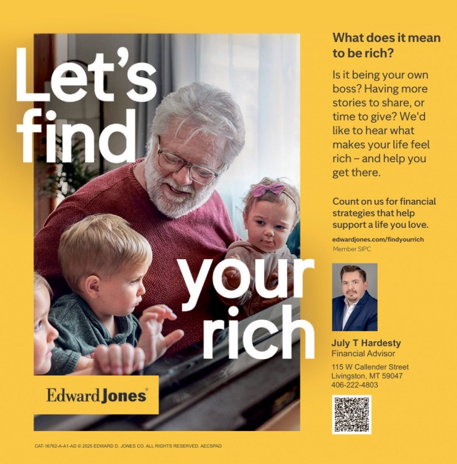 Financial Advisor, July T Hardesty - Edward Jones, Livingston, MT