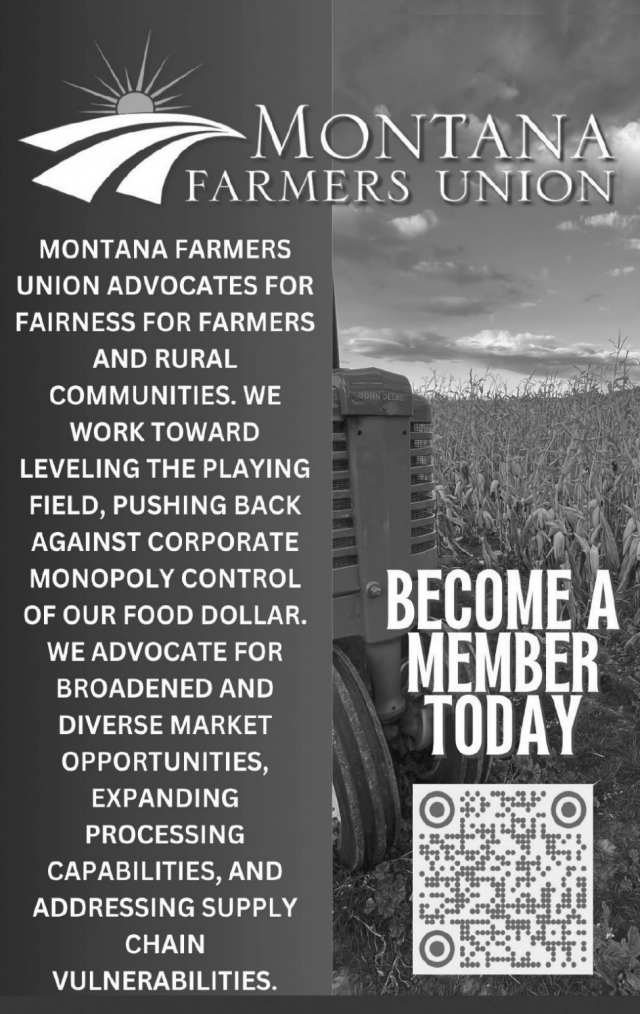 Become a Member Today, Montana Farmers Union, Great Falls, MT