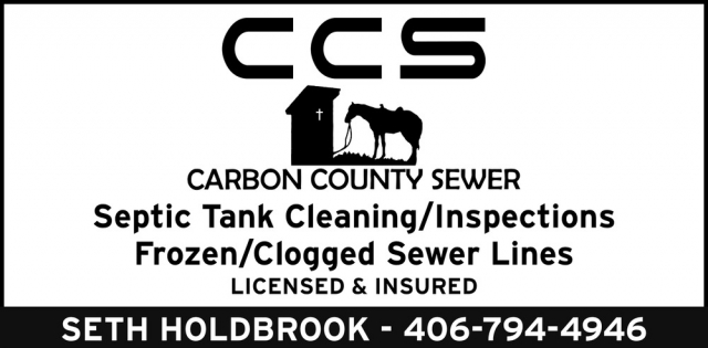 Septic Tank Cleaning & Inspections, Carbon County Sewer, Roberts, MT