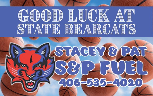 Good Luck at State Bearcats, Rindal Fuel, LLC, Lewistown, MT