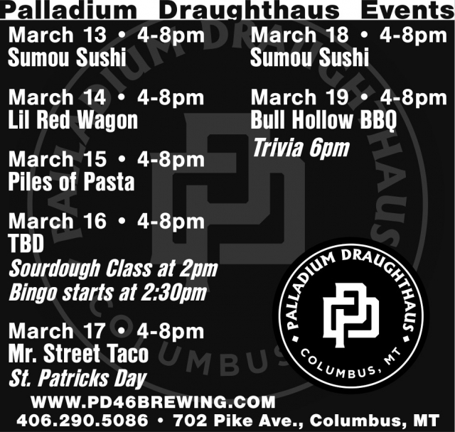 Palladium Draughthaus, Palladium Draughthaus, Columbus, MT