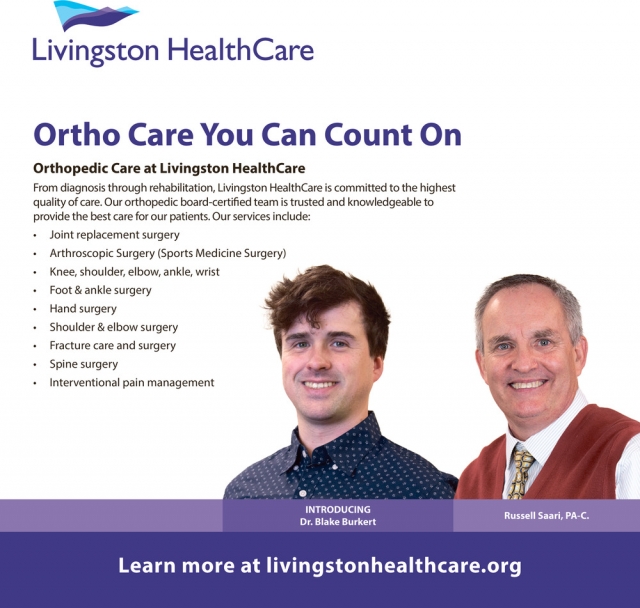 Ortho Care You Can Count On, Livingston Healthcare, Livingston, MT