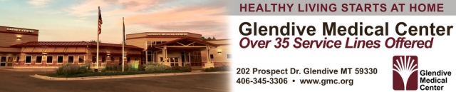 Over 35 Service Lines Offered, Glendive Medical Center, Glendive, MT