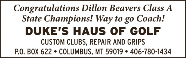 Custom Clubs, Duke's Haus of Golf