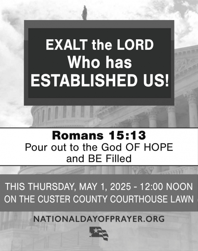 Roman 15:12, Exalt the Lord Who Has Established Us! (May 1, 2025)