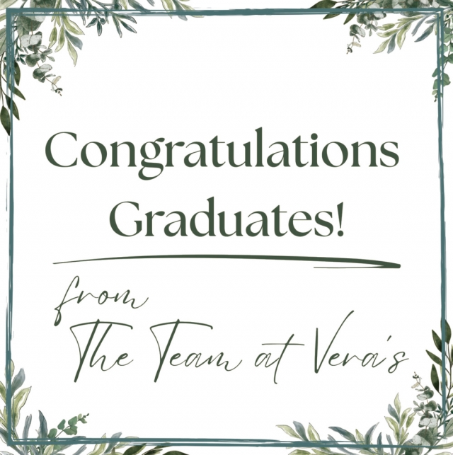 Congratulations Graduates!, Vera's Garden, Columbus, MT