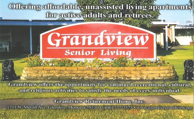 Offering Affordable, Unassisted Living Apartments for Active Adults and Retirees, Grandview Retirement Home, Glendive, MT