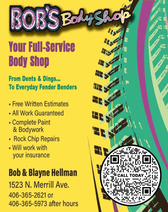 Your Full-Service Body Shop, Bob's Body Shop