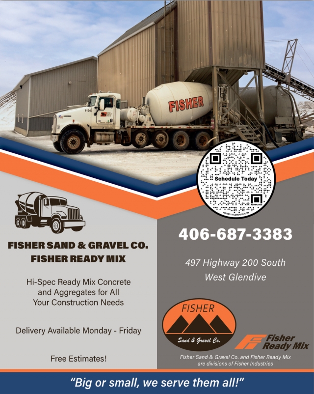 Hi-Spec Ready Mix Concrete, Fisher Sand & Gravel Co, Glendive, MT