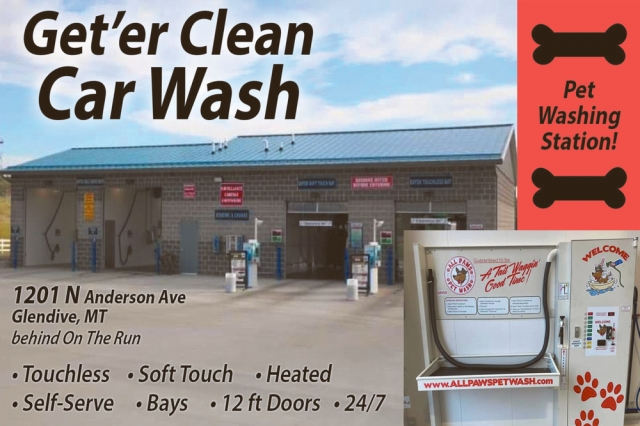 Pet Washing Station!, Get'er Clean Car Wash, Glendive, MT