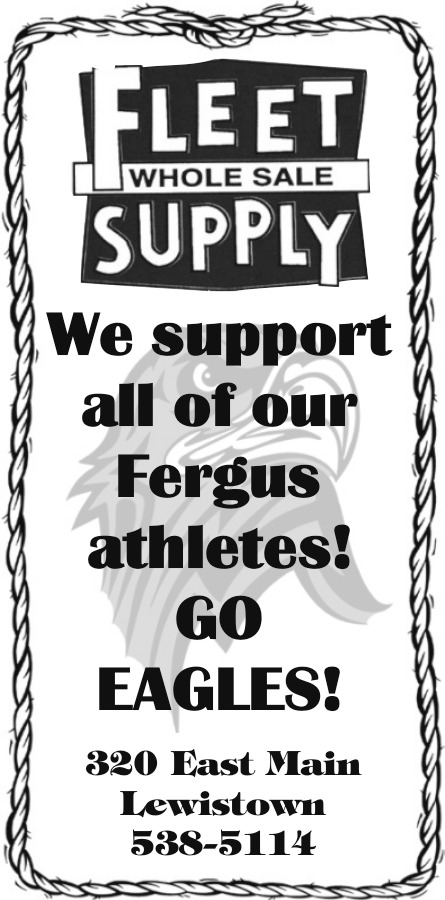 Good Luck at State, Golden Eagles, Fleet Wholesale Supply, Lewistown, MT