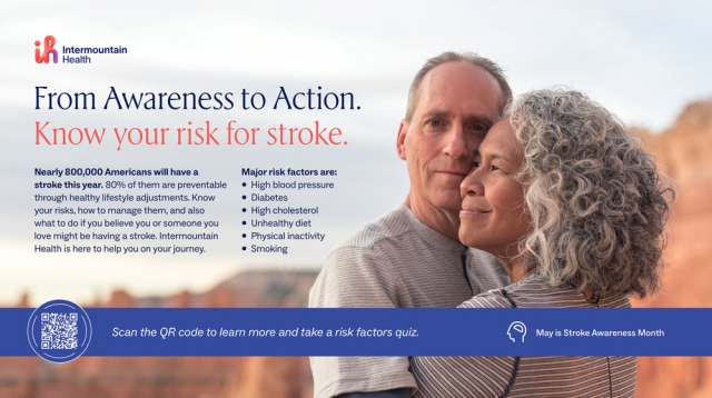 From Awareness to Action. Know Your Risk for Stroke, Intermountain Health, Las Vegas, NV