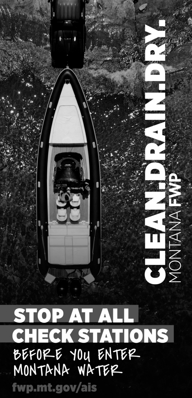 Clean. Drain. Dry., Montana Fish, Wildfire & Parks, Helena, MT