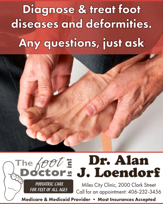 The Foot Doctor, Dr. Alan J. Loendorf