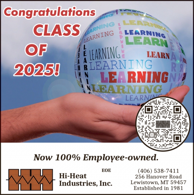 Now 100% Employee-Owned, Hi-Heat Industries, Inc., Lewistown, MT