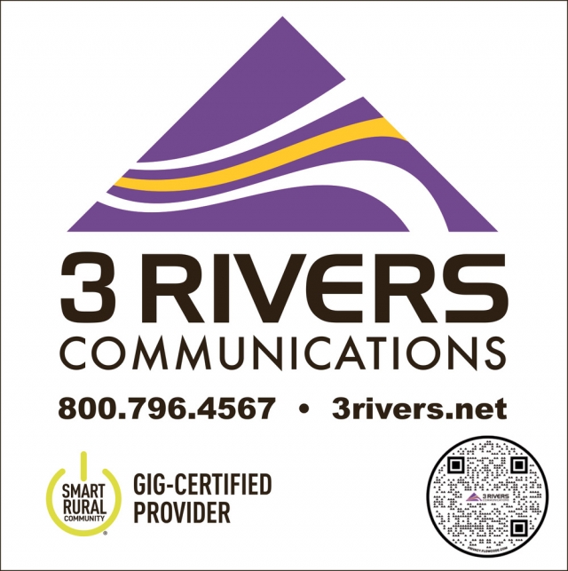 GIG-Certified Provider, 3 Rivers Communications, Fairfield, MT