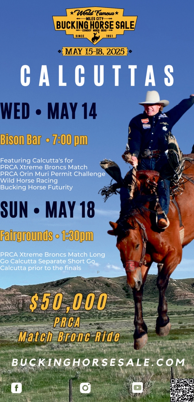 Calcutta's, Bucking Horse Sale (May 15-18, 2025)