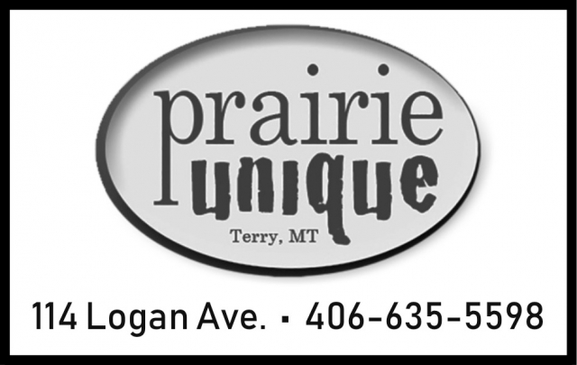 Montana Gift Store, Prairie Unique, Terry, MT