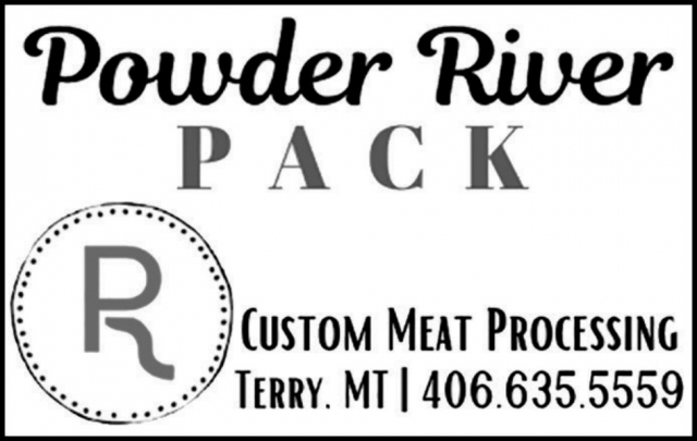Custom Meat Processing, Powder River Pack