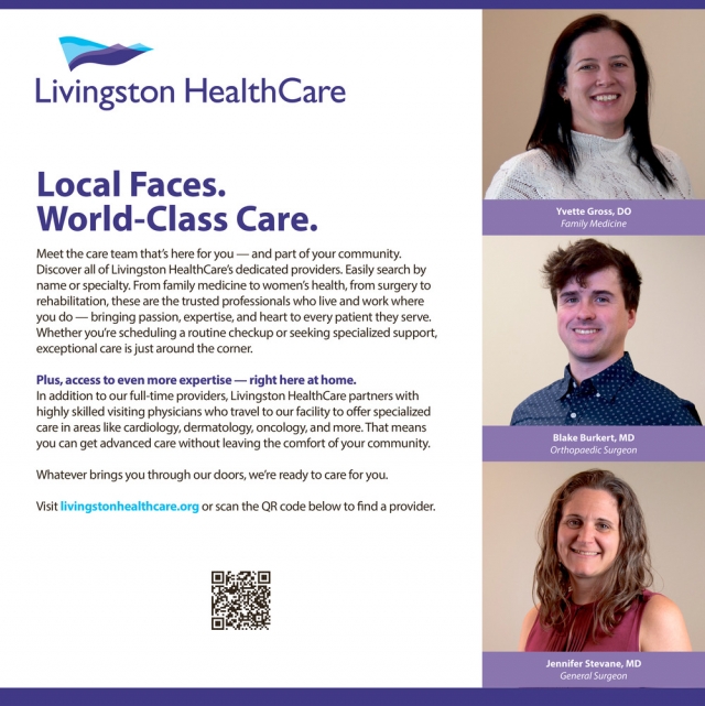 Local Faces. World-Class Care., Livingston Healthcare, Livingston, MT