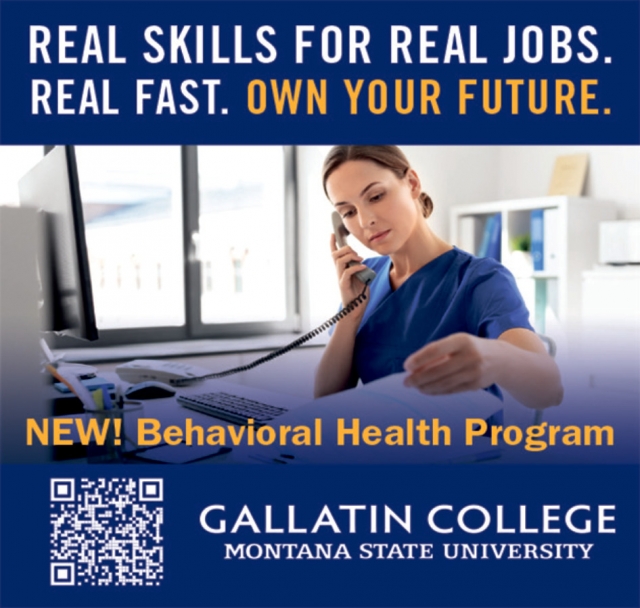 Real Skills for Real Jobs., Gallatin College, Bozeman, MT