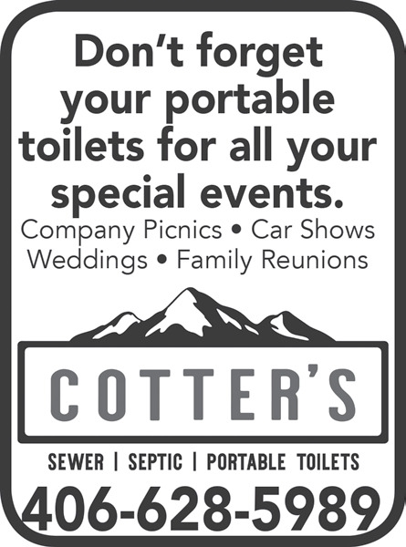 10% Discount, Cotter's, Laurel, MT