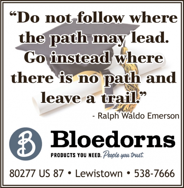 Products You Need, Bloedorn Lumber, Lewistown, MT