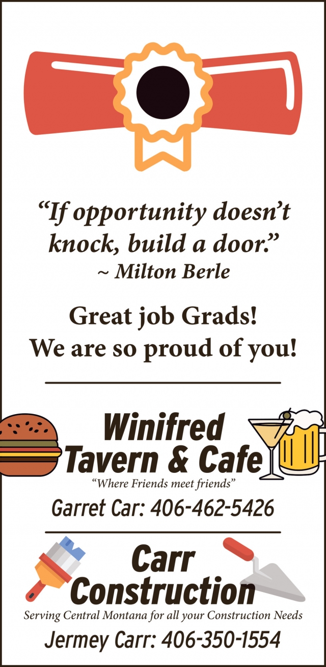 Where Friends Meet Friends, Winifred Tavern & Cafe, Winifred, MT