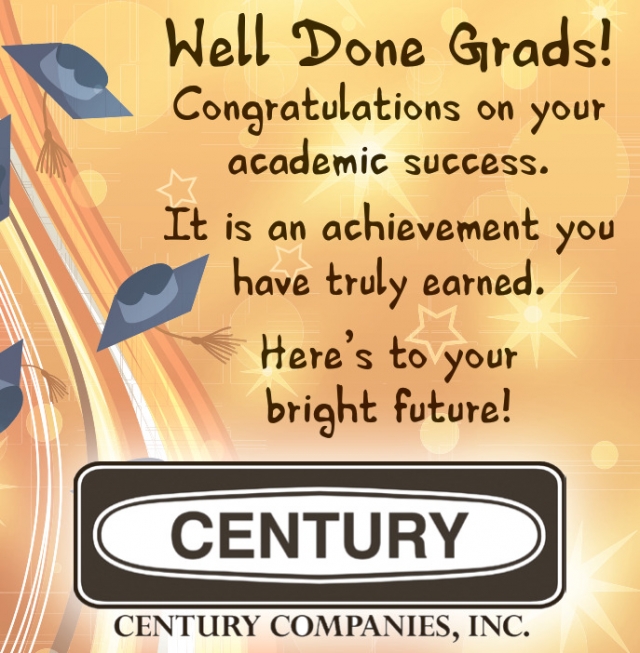 Well Done Grads, Century Companies, Inc, Lewistown, MT