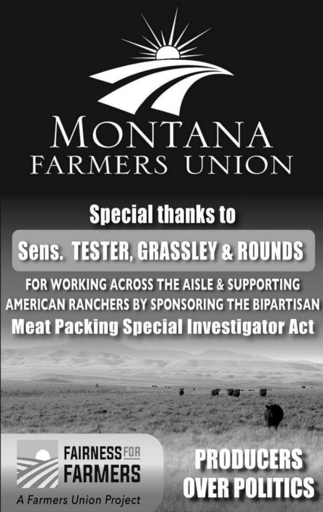Producers over Politics, Montana Farmers Union, Great Falls, MT