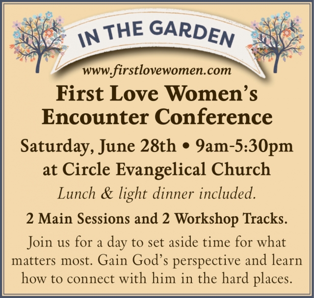 2 Main Sessions and 2 Workshop Tracks, First Love Women's Encounter Conference (June 28, 2025)