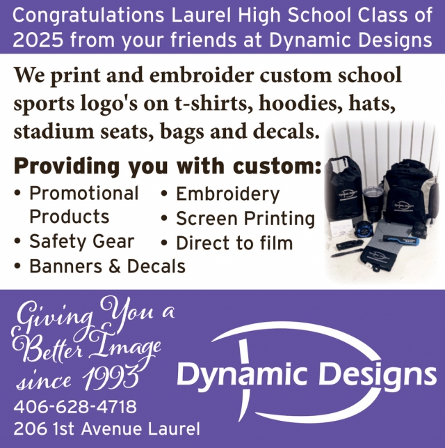 Promotional Products, Dynamic Design, Laurel, MT